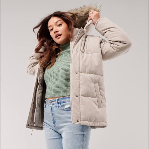 ANORAK MIDI-PUFFER PARKA - Picture 3 of 6